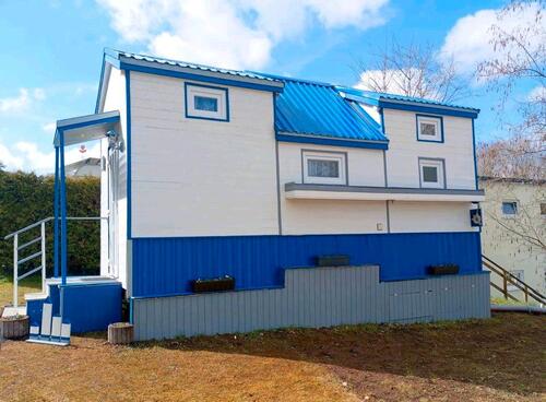 Foto - Ferienhaus Wochenendhaus Tiny-House Wohnwagen Minihaus Holzhaus