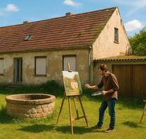 Atelier, Werkstatt, Rückzugsort , 700qm Garten, Brunnen ☀️ - Südliches Anhalt