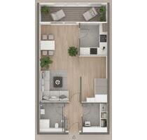 Top Kapitalanlage in Schweinfurt: 1-Zi-Wohnung mit Balkon & neuem