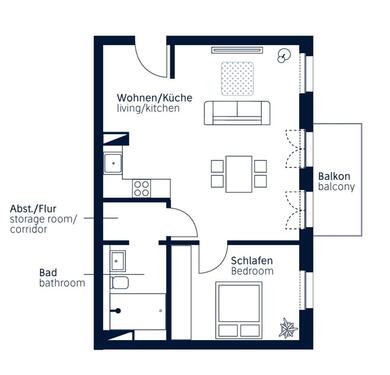 Foto - Etagenwohnung zur Miete in Berlin
