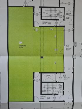 Foto - Lagerfläche zu vermieten trennbar 190 oder 296m²