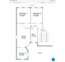 3-Zimmer-Wohnung - 705,00&nbsp;EUR Kaltmiete, ca.&nbsp; 72,00&nbsp;m&sup2; in Eisenach (PLZ: 99817)