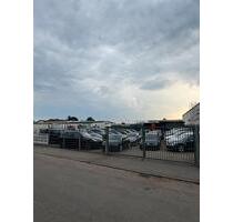 Außenfläche Autohandel Stellplätze mit Büro - Senden