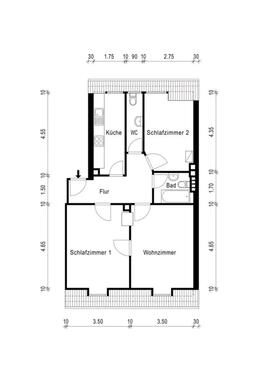 Foto - 3-Zimmer-Wohnung zur Miete in Nürnberg