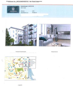 Foto - Etagenwohnung zur Miete in Halle (Saale)