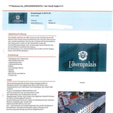 Foto - Etagenwohnung in Halle (Saale)