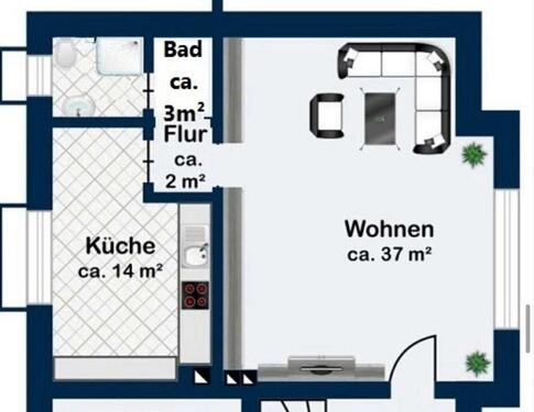 Foto - Etagenwohnung in Weilrod zur Miete