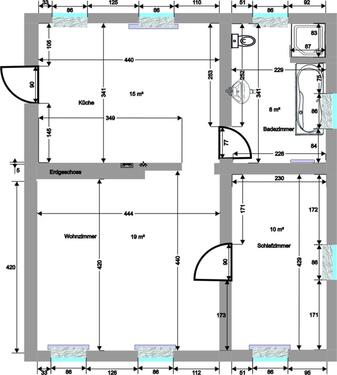 Foto - Etagenwohnung zur Miete in Neuhaus am Rennweg