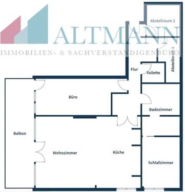 Foto - Etagenwohnung zur Miete in Dachau