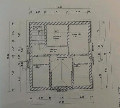 Foto - 3 Zimmer Etagenwohnung zur Miete in Beelitz