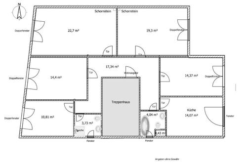 Foto - Etagenwohnung zur Miete in Hildesheim