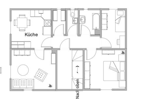 Foto - 3-Zimmer-Wohnung in Marktbergel