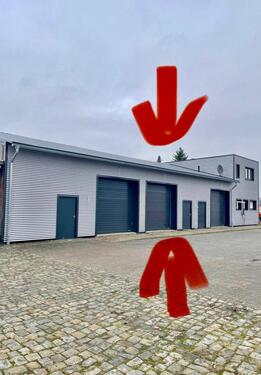 Foto - Isolierte Lagerhalle Hallenbox zur Pacht