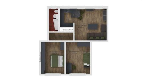 Foto - Eigentumswohnung mit Gartenbungalow und Garage