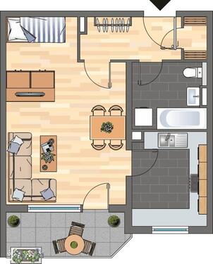 Foto - 3-Zimmer-Wohnung in Kaiserslautern