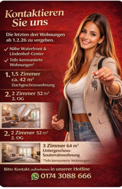 Foto - 2 Zimmer Dachgeschoßwohnung zur Miete in Bremen