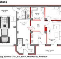 Höchst attraktive 2-Raumwohnung mit Balkon - Erfurt Linderbach
