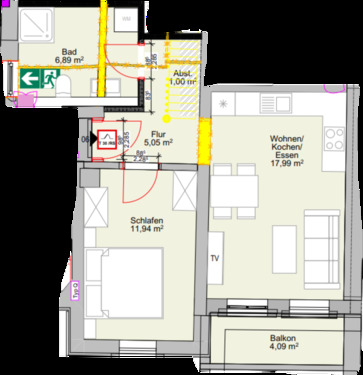 Foto - Etagenwohnung zur Miete in Worms