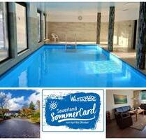 Ferienwohnung Winterberg Pool 2SZ 5Pers SommerCard Familie