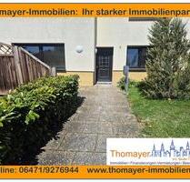 Schöne ebenerdige 2-Zimmer-Wohnung mit eigenem Zugang, Terrasse und Garage in Weilburg!!!