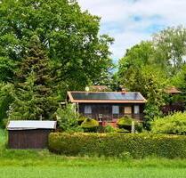 Holzhaus in absoluter Ruhelage und Autark, PV, Sauna, Pizzaofen - Kühbach