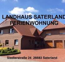 LANDHAUS SATERLAND FERIENWOHNUNG OLDENBURG OSTFRIESLAND EMSLAND