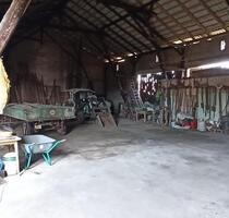 Scheune 200 m² + 8.000 m² Grundstück für Wohnmobile & Boote - Klötze