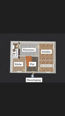 Foto - 3 Zimmer Etagenwohnung zur Miete in Riedstadt