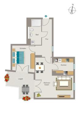 Foto - 2 Zimmer Etagenwohnung zur Miete in Düsseldorf