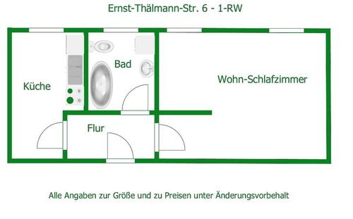 Foto - Etagenwohnung in Spremberg zur Miete