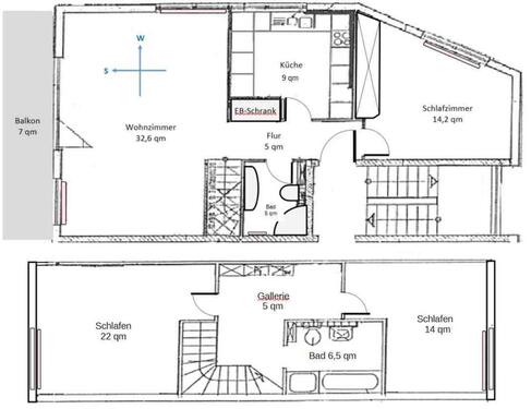 Foto - 4 Zimmer Etagenwohnung in Weiterstadt