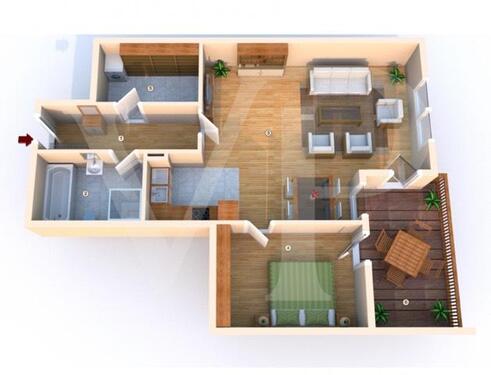 Foto - 2 Zimmer Etagenwohnung in Rostock