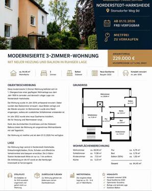 Foto - Norderstedt-Harksheide, 64,45 m² – 229.000 €