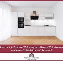 Moderne 2,5-Zimmer-Wohnung mit offenem Wohnkonzept, moderner Einbauküche und Terrasse! - Berlin Charlottenburg-Wilmersdorf