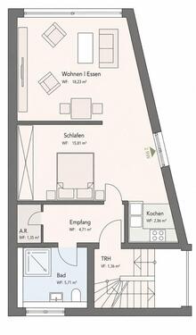 Foto - 2 Zimmer Etagenwohnung zur Miete in Essen