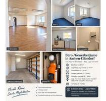 Büro-Gewerberäume mit Lager & optional Garagen & Stellplätze - Aachen Eilendorf