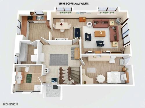 Foto - 6 Zimmer Doppelhaushälfte zur Miete in Haiger