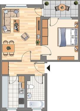 Foto - Etagenwohnung in Dortmund