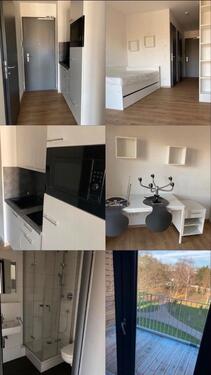 Foto - 1-ZW mit Balkon, Einbauküche, Möbel in FFM-Sachsenhausen