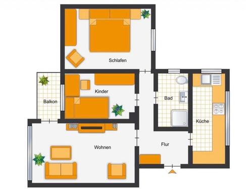 Foto - 3 Zimmer Etagenwohnung zur Miete in Köln