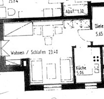 Burgau Zentraum 1 Zimmer Wohnung 41m² EBK und Tiefgaragenstellpla