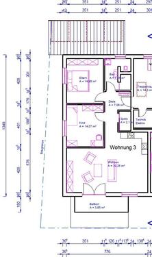 Foto - 3 Zimmer Etagenwohnung zur Miete in Kirchroth