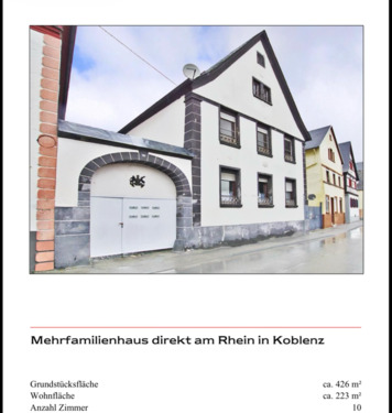 Foto - - Ohne Makler - Vierfamilienhaus Provisionsfrei zum Verkauf !