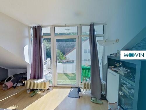 Foto - Gemütliche 3-Zimmer-Dachgeschosswohnung mit BALKON in ruhiger Wohnlage