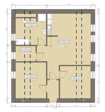 Foto - 3 Raum Wohnung - 750,00&nbsp;EUR Kaltmiete, ca.&nbsp; 74,00&nbsp;m&sup2;