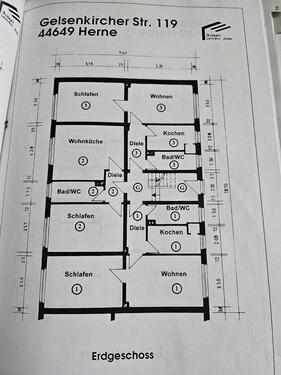 Foto - Herne, Gelsenkircher Str.119 schöne 2 Zimmer WHG zu vermieten