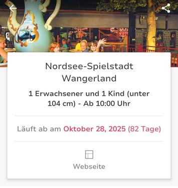 Foto - Nordsee Spielestadt Wangerland Gutschein