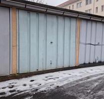 Vermiete Garage Chemnitz Wartburgstraße elektrisches Tor Lager