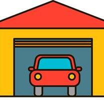 Trockene abschließbare Einzelgarage in Ingolstadt 220V + Licht