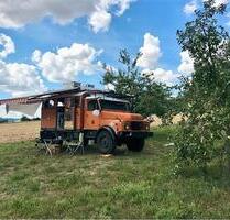 Wild Campen im Obstgarten - 360°Blick im UNESCO Geopark - Roth